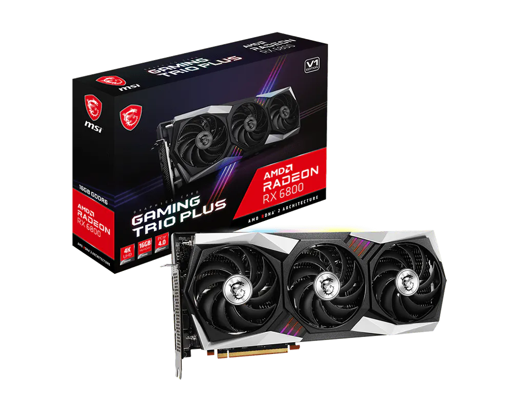 MSI Radeon RX 6800 GAMING TRIO PLUS 16G V1